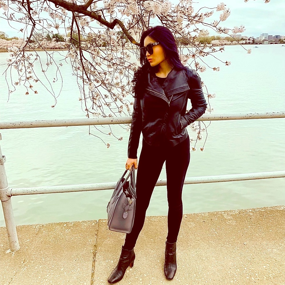 Trouve leather jacket -xsmall